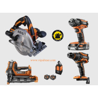 کیت 4دستگاه شارژی18ولت مدلJP18A4-X02 آ.ا.گ